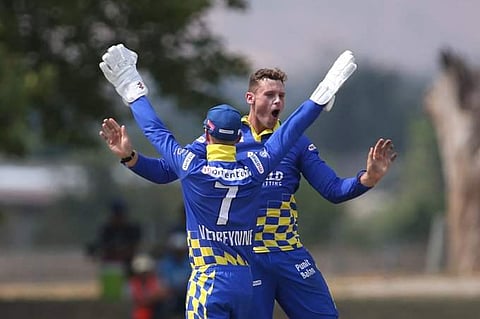 George Linde. (Photo | Twitter/Cricket South Africa)