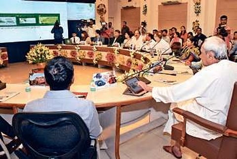 CM Naveen Patnaik in meeting with Odisha tourism officials (File Photo |EPS)