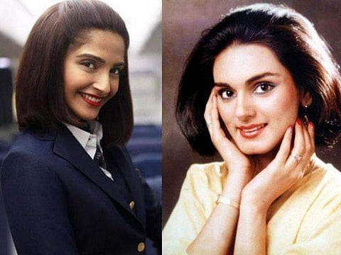 Sonam Kapoor played late flight attendant Neerja Bhanot in her biopic.