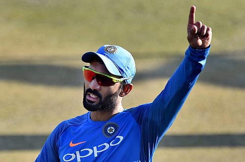 Indian wicketkeeper-batsman Dinesh Karthik.