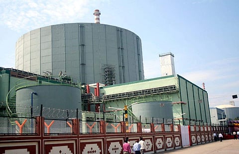 A view of Kaiga Nuclear Power Plant Unit (File)