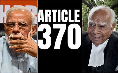 PM Narendra Modi and eminent lawyer Ram Jethmalani (Photo | PTI)