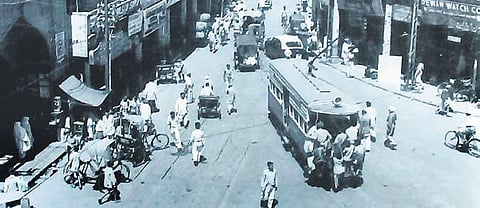 Trams were first introduced in Shahjahanabad in 19th century during the British rule