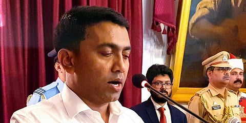Goa CM Pramod Sawant (Photo | PTI)
