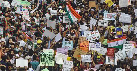 Image of Citizenship Act Protests for representational purposes. (File | PTI)