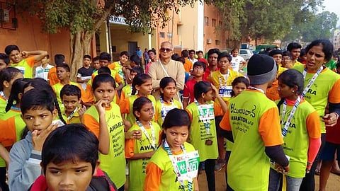 Amaravati Walkers and Runners Association held a weekend nature camp in vijayawada (Photo| Facebook/ @NatureWalksIndia)