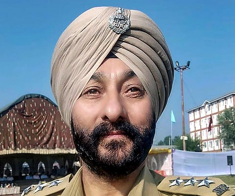 Singh was arrested along with two terrorists whom he was ferrying in a car in Kashmir Valley a top police officer said on Sunday Jan. 12 2020. (File | PTI)