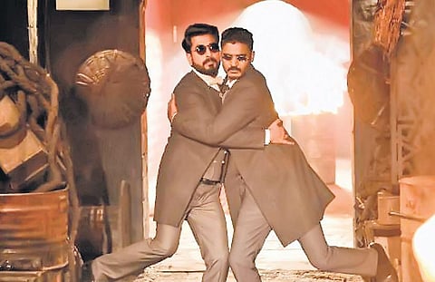 A still from Sri Bharatha Baahubali