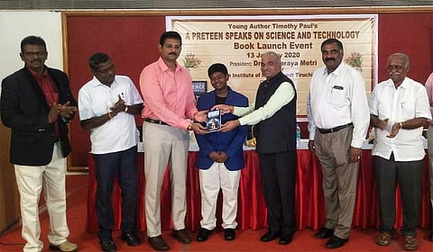 11-yr-old Pudukai boy releases book on Science