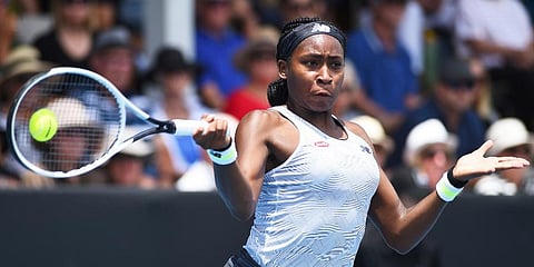 WTA world number 66 Coco Gauff (Photo | AP)