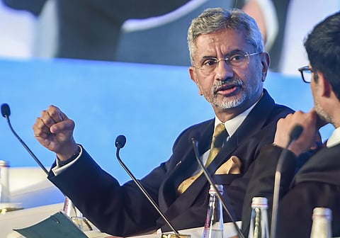External Affairs Minister S Jaishankar during the Raisina Dialogue 2020 in New Delhi Wednesday Jan. 15 2020. (Photo | PTI)