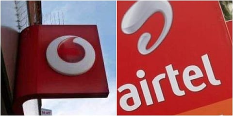 Vodafone Idea and Bharti Airtel