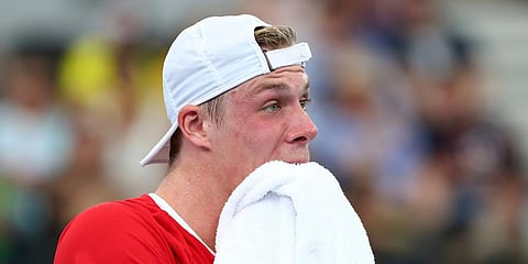 ATP world number 13 Denis Shapovalov (Photo | AP)