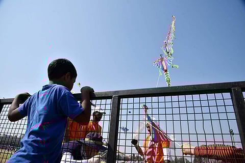 Kite festival (File Photo | EPS / R.Satish Babu)