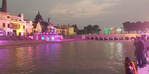 The activist, who runs a #NewYork-based human rights organization called 'Hindus for Human Rights' was denied entry to #Ayodhya by the administration. (Photo |IANS Twitter)