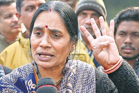 Nirbhaya case victim’s mother. (File Photo)