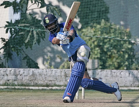 Since 2018, Virat Kohli has played at No 4 only twice, scoring a total of 23 runs. (Photo | AP)