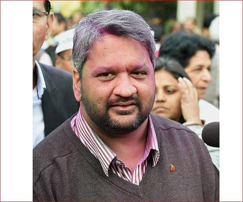 Dwarka MLA Adarsh Shastri. (File Photo | PTI)