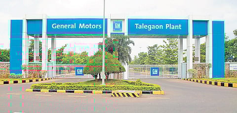 GM India’s Talegaon manufacturing facility