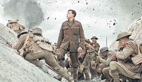 A still from movie 1917.