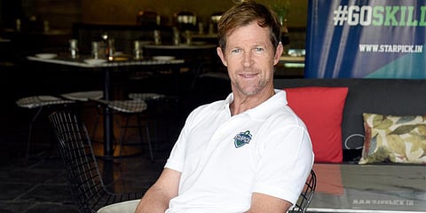 Fromer South African cricketer Jonty Rhodes (Photo | Nagaraja Gadekal, EPS)