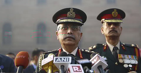 New Army chief General MM Narvane. (Photo | Arun Kumar P/EPS)