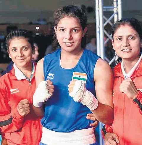 Sakshi Chaudhary beat Manisha Moun and Sonia Lather during the trials