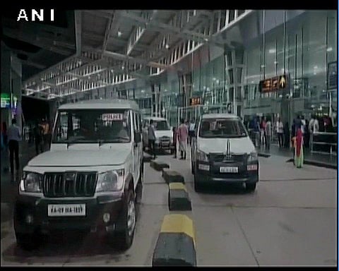 File photo of Mangaluru airport (Photo | Twitter/ANI)