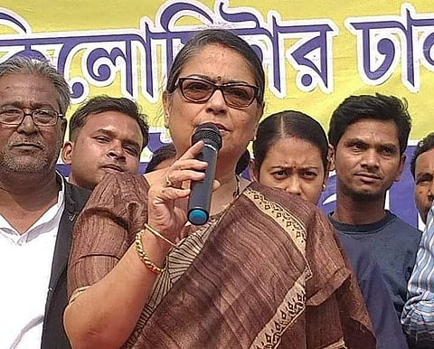 Trinamool MP Kakoli Ghosh Dastidar (Photo | Facebook/Kakoli Ghosh)