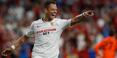 Javier Hernandez joined LA Galaxy after his spell at Spanish side Sevilla. (Photo | AP)