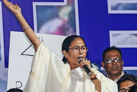 West Bengal Chief Minister Mamata Banerjee. (Photo | PTI)