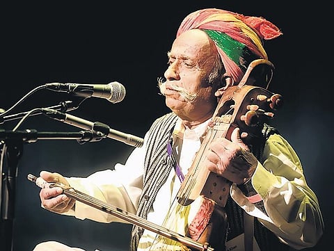 Lakha Khan is one of the last remaining performers of Sindhi Sarang