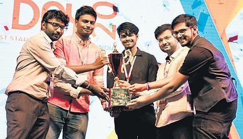 Modulus was conceptualised by IIT Madras alumni Shreeram and Gobinath, after they witnessed the 2015 Chennai floods.