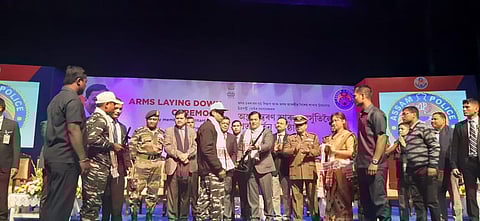 Sonowal hailed the rebels and appealed to them to take a resolve that they would dedicate their lives to the interests of the nation.