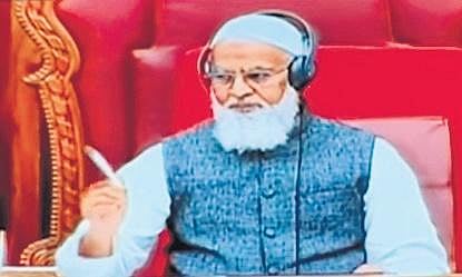 Chairman of the Legislative Council MA Shariff during the debate on capital Bills in the House on Wednesday