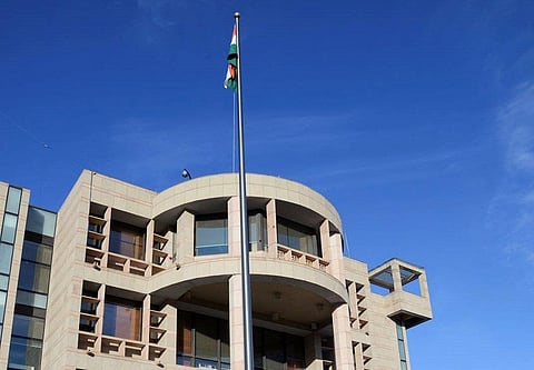 Indian Embassy in Beijing. (Photo| Twitter/ India in China)