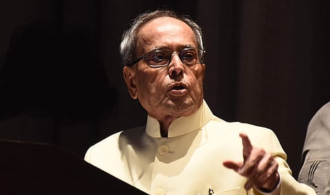 Former President Pranab Mukherjee. ( File | EPS)