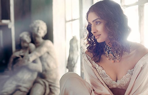 A neckpeice from the collection