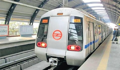 Delhi Metro.