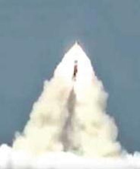 Sub-launched K-4 ready for induction