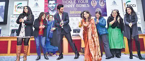 Sunil Grover was the guest of honour at the FICCI Ladies Organisation’s (FL0) event