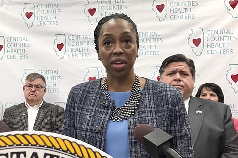 Dr Ngozi Ezike, director of the Illinois Department of Public Health, discusses the discovery of a second case in Illinois of the novel coronavirus and the public health efforts to contain and study it. (Photo | AP)