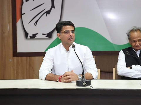 Rajasthan Deputy Chief Minister Sachin Pilot (Photo | Twitter/@SachinPilot )