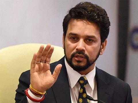 MoS Finance Anurag Thakur (File photo| PTI)