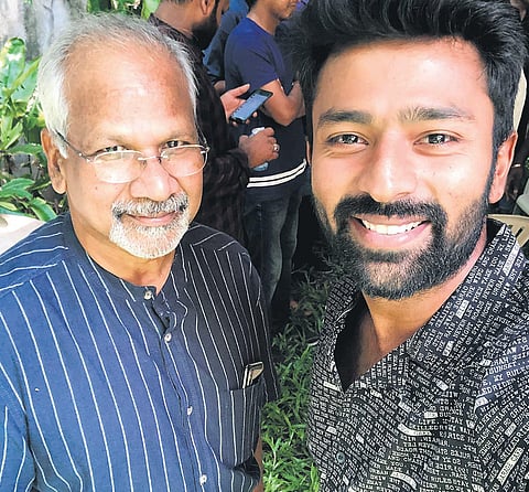 Shanthnu Bhagyaraj with Vaanam Kottatum