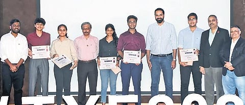 Team Findr wins it big at TYE event which took place in the city on Saturday. (Photo| EPS)