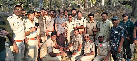 Superstar Rajinikanth at Bandipur Reserve. (Photo| EPS)
