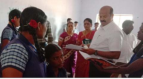 The suspension order was served to him following the instructions made by the district collector. (Photo | EPS)