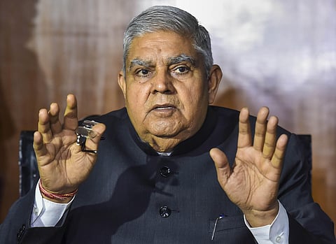 West Bengal Governor Jagdeep Dhankhar (Photo | PTI)