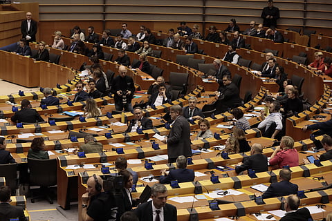 The European Parliament. (Photo| AP)